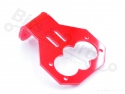 Houder/mounting bracket voor Ultrasone sensor HC-SR04 Rood